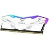 TeamGroup T-Force Delta DDR5 balta atmintis su RGB