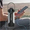 Lampa stołowa Realpower RealPower LED outdoor Light 190,solar,juodas,6.000mAh