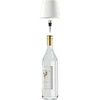 Stalinė lempa Realpower RealPower LED-Tischlampe dimmbar kalt/warm mit Akku,baltas