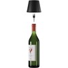 Lampa stołowa Realpower RealPower LED-Tischlampe dimmbar kalt/warm mit Akku, schwar