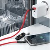 Kabelis USB Realpower USB-A - USB-C 2 m Raudona (439644)