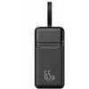 REALPOWER PB-27000 Pro,27.000mAh,65W,2x USB-A,2x USB-C,juodas