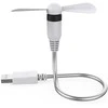 Realpower RealPower USB mini ventiliatorius baltas (lankstus USB ventiliatorius)