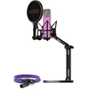 Rode Microphones NT1 Signature +XLR-cable+Desktop Studio Arm , microphone - violetinė, Bundle