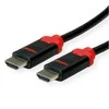 Kabelis Roline Kabelis ROLINE 10K HDMI Ultra High Speed, M/M, juoda, 2 m