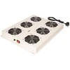 ROLINE 19-col. Dachlftereinheit 6 Lfter, ON/OFF fr Serverschrank der PRO Serie grau