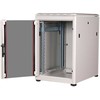 ROLINE 19-col. Netzwerkschrank Pro 16 HE, 600x800 BxT Glastr grau
