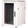 ROLINE 19-col. Netzwerkschrank Pro 16 HE, 600x800 BxT Glastr grau