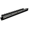 ROLINE 19"-Keystone-Modultrger 24Ports geschirmt blank Clipbef. (26.11.0390)
