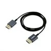 ROLINE 4K HDMI Ultra HD Kabelis mit Ethernet, ST/ST, ultra-slim, koaxial, juodas, 2 m