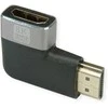 ROLINE 8K HDMI Adapteris, HDMI ST/BU, 90 gewinkelt