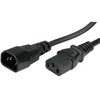 Kabelis zasilający Roline ROLINE Monitorius Power Cable juodas 0.5 m