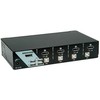 Przełącznik Roline Przełącznik KVM DisplayPort USB 2.0, 1 użytkownik - 4 PC