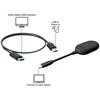 ROLINE Drahtloses P2P-Anzeige-Dongle-Set, Tx+Rx, Wireless USB-C zu HDMI, 1080p, 20 m