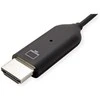 ROLINE Drahtloses P2P-Anzeige-Dongle-Set, Tx+Rx, Wireless USB-C zu HDMI, 1080p, 20 m