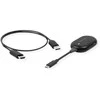 ROLINE Drahtloses P2P-Anzeige-Dongle-Set, Tx+Rx, Wireless USB-C zu HDMI, 1080p, 20 m