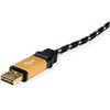 Nezatříděno Roline USB-A – USB-C USB laidas 0,8 m Juodas (11.02.9060)