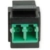 ROLINE Keystone LWL-Adapteris LC/LC Duplex, Single Mode, OS2, APC