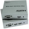 ROLINE KVM Verlngerung ber LWL, HDMI 4K, USB, 20 km