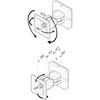 Laikiklis Roline Monitoriaus rankena 75 x 75 mm (1125-03-17)