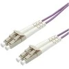 ROLINE LWL-Kabelis 50/125um OM4 LC/LC violett 15m