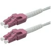ROLINE LWL-Kabelis duplex 50/125m OM4, LC/LC, UNIBOOT, violett, 2 m