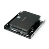 Roline ROLINE tvirtinimo adapteris, 3,5 colio rėmas 2x 2,5 HDD/SSD diskams, metalinis, juodas