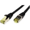 ROLINE Outdoor Patchkabel Cat.6A (Class EA) S/FTP (PiMF), Litzendraht, LSOH, juodas, 0,3 m