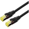 ROLINE Outdoor Patchkabel Cat.6A (Class EA) S/FTP (PiMF), Litzendraht, LSOH, juodas, 0,3 m