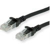 „Roline ROLINE“ – sujungimo kabelis – RJ-45 (M) iki RJ-45 (M) – 5 m – SFTP, PiMF – CAT 6 – be halogenų, formos, suvyta – juodas (21.15.2655)