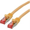 Roline ROLINE – Patch – Kabelis – RJ- 45 (M) iki RJ- 45 (M) – 2 m – SFTP, PiMF – CAT 6 – be halogenų, formos, suvytas – geltonas (21.15.2622)