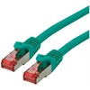 Roline ROLINE – Patch – Kabelis – RJ- 45 (M) iki RJ- 45 (M) – 5 m – SFTP, PiMF – CAT 6 – be halogenų, formos, suvytas – žalias (21.15.2635)