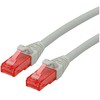 Roline ROLINE - Patch- Kabelis - RJ- 45 (M) iki RJ- 45 (M) - 20 m - UTP - CAT 6 - Be halogenų, formos, suvytas - pilka (21.15.2509)
