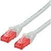 „Roline Patchcable“ – RJ- 45–3 m – UTP – CAT 6 – be halogenų, suvyta – balta (21.15.2563)