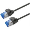 ROLINE Patchkabel Cat.6A (Class EA) S/FTP (PiMF), LSOH, PoE, juodas, 10 m