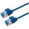 ROLINE Patchkabel Cat.6A (Class EA) S/FTP (PiMF), LSOH, PoE, blau, 1,5 m