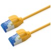 ROLINE Patchkabel Cat.6A (Class EA) S/FTP (PiMF), LSOH, PoE, gelb, 5 m