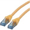 Roline ROLINE – Patch – Kabelis – RJ- 45 (M) iki RJ- 45 (M) – 1,5 m – UTP – CAT 6a – Be halogenų, formos, suvytas – geltonas (21.15.2724)