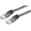 Roline PatchCord, UTP, Kat. 5e, 2m, juoda (21.15.0545)