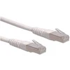 ROLINE Patchkabel Kat.6 Class E S/FTP PiMF baltas 7m