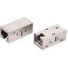 ROLINE RJ-45 Kupplung geschirmt, Cat.6A (Class EA), Metallgehuse