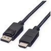 ROLINE RM DisplayPort Kabelis DP - HDTV, ST/ST, juodas, 3 m