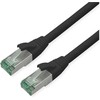 ROLINE RM Patchkabel Cat.6A S/FTP (PiMF), juodas, 7 m