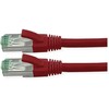 ROLINE RM Patchkabel Cat.6A S/FTP (PiMF), raudona, 15 m