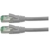 ROLINE RM Patchkabel Cat.6A S/FTP (PiMF), grau, 0,3 m