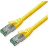ROLINE RM Patchkabel Cat.6A S/FTP (PiMF), gelb, 5 m