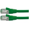 ROLINE RM Patchkabel Cat.6A S/FTP (PiMF), grn, 15 m