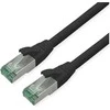 ROLINE RM Patchkabel Cat.6A S/FTP (PiMF), juodas, 3 m