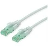 ROLINE RM Patchkabel Cat.6A UTP, grau, 0,5 m