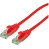 ROLINE RM Patchkabel Cat.6A UTP, raudona, 1,5 m